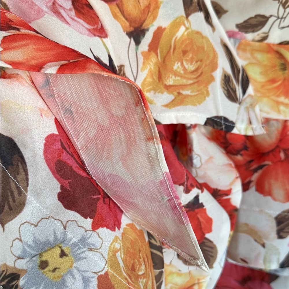 Floral High-Low Dress - Picture 5 of 5